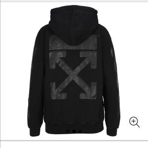 OFF-WHITE DIAG HOODIE